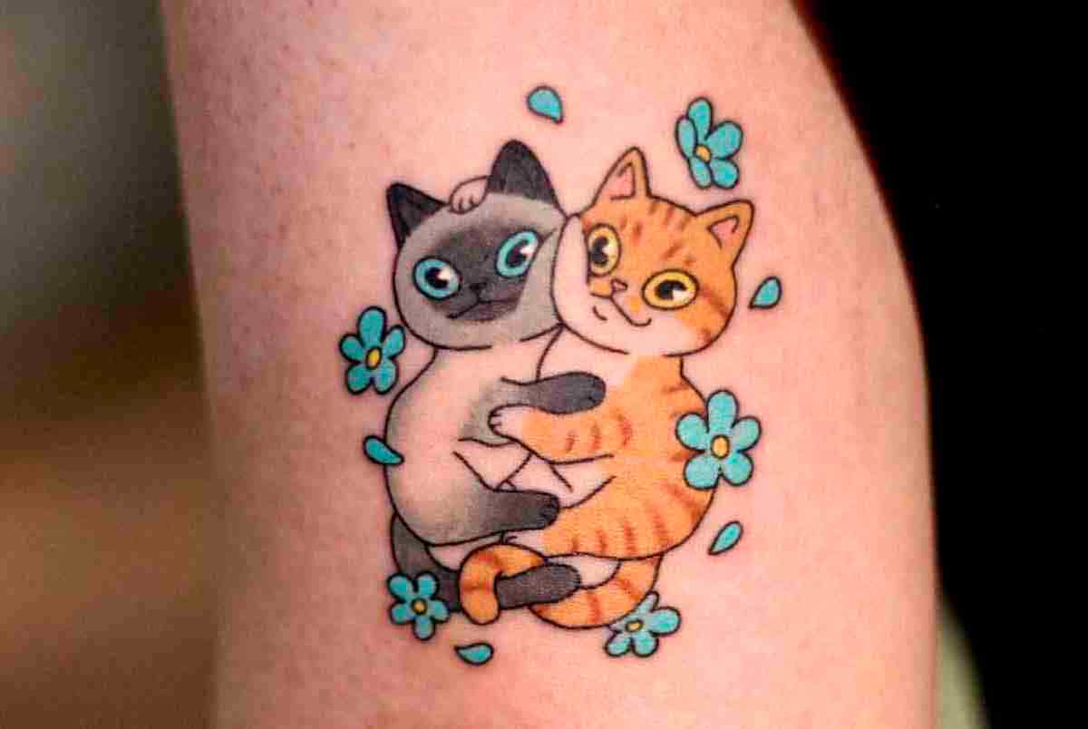 Gatinhos e tatuagens: 13 desenhos incrivelmente fofos - Tudo do Bem